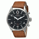 AVI-8 Hawker Harrier II Watch Japan Quartz Chronograph with Date, Black/Brown, AV-4031-02