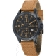 AVI-8 Hawker Harrier II Watch Japan Quartz Chronograph with Date, Black/Tan, AV-4001-09
