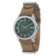 AVI-8 Hawker Hurricane Watch Japan Quartz 3 Hands with Date and Day, Green/Beige AV-4044-05