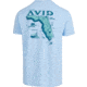 AVID Sportswear Florida Locals T-Shirt - Mens, Heather Sky, Large, MT12416HSKLG