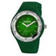 Axcent Exotic Watch, Green Strap, Green Face, Multicolor Hands X15604-07