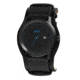 Axcent Lifetime Watch, Black Strap, Black Face, Blue Markers X45711-337