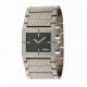 Axcent Brace Watch, Silver Bracelet, Black Dial, Silver Hands X47094-232