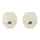 AXIL MX Plate Replacement Ear Buds, Bone White, MX-PLT-W