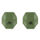 AXIL MX Plate Replacement Ear Buds, OD Green, MX-PLT-OD