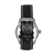 Axwell Leather-Band Watch w/Date, Black, AXWAW102-1, Black, One Size, AXWAW102-1