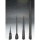 Axygen Tecan Robotic Tips, Axygen Scientific TTF50CBKHTRS Filtered Tips Black Liquid Sensing Hanging Tip