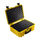 B&amp;W International Type 5000 Yellow Outdoor Case With Si Foam, Yellow, Medium 5000/Y/SI