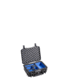 B&amp;W International Type 1000 Black Outdoor Case With Custom Gopro Insert, Black, Small 1000/B/GoPro
