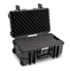 B&amp;W International Type 6600 Outdoor Case With SI Foam, Black, 550 x 350 x 225 mm, 6600/B/SI
