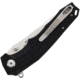 B'yondEDC Dash Folding Knife, 4.5in, 3.5in, D2 Tool Steel, Satin Blade, Black G10 Handle, BEDC2203-BK