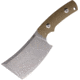 B'yondEDC Kleever Knife, 8.25in Overall, 4.25in, VG-10, Stonewash Blade, Tan G10 Handle, Kydex Sheath, BEDC2101-BR