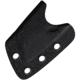 B'yondEDC Micro-Santoku Knife, 3.5in Overall, 1.5in, S35VN, Satin Blade, One-Piece Construction, Synthetic Sheath, ASM2104-NA