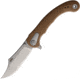 B'yondEDC Motiv Folding Knife, 5in Closed, 3.75in, D2 Tool Steel, Stonewash Blade, Dark Earth Textured ABS Handle, BEDC2201SD