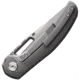 B'yondEDC Rey Folding Knife, 4.13in Closed, 3.13in, Bohler M390, Satin Blade, Gray Titanium Handle w/ Carbon Fiber Inlay, TM2102-CF