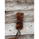 Badger Claw Outfitters Leather Axe Collar, Medium Brown, LEATHER-AXE-COLLAR
