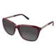 Balmain 2071 Single Vision Prescription Sunglasses BL207102 - Frame Color Dark Red
