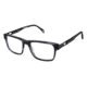 Balmain 3057 Single Vision Prescription Eyeglasses - Frame Blue Horn, Size 53/18mm BL305702