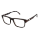 Balmain 3057 Single Vision Prescription Eyeglasses - Frame Brown Horn, Size 53/18mm BL305703