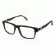 Balmain 3057 Single Vision Prescription Eyeglasses - Frame Matte Black, Size 53/18mm BL305701