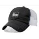Banded Chino Twill Cap, Black/White, B03556