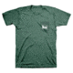 Banded Signature Short Sleeve Tee Classic Fit - Men's, Mallard Green, Small B06936