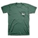 Banded Signature Short Sleeve Tee Classic Fit - Men's, Mallard Green, Medium, B06937