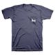 Banded Signature Short Sleeve Tee Classic Fit - Men's, Blue Lake, Large, B06950