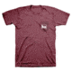 Banded Signature Short Sleeve Tee Classic Fit - Men's, Red Clay, Large B06956