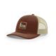 Banded Trucker Cap R112, Brown/Khaki, B03560