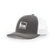 Banded Trucker Cap R112, Charcoal/White, B03561