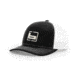 Banded Trucker Cap R112, Black/White B03562