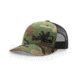 Banded Trucker Cap R112 Side Logo, Camo/Black B03578