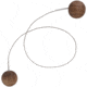 Barebones Walnut Wire Saw, Stainless Blade, Walnut Handle, HMS-2140