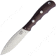 Bark River Canadian Special Fixed Blade Knife, 8.63in Overall, 4.25in Satin Cpm-3V Carbon Steel Blade, Burgundy Canvas Micarta Handle, Brown Leather Belt Sheath, 03-123MBU