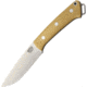 Bark River Fox River LT Antique Ivory Fixed Blade Knife, 4.25in, CPM-3V Steel, Drop Point, Antique Ivory, Micarta Handle BA124MAI
