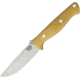 Bark River Gunny Antique Ivory Fixed Blade Knife, 3.75in, CPM-3V Steel, Antique Ivory, Micarta Handle BA07021MAI