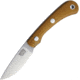 Bark River Pro Scalpel II CPM154 Fixed Blade Knife, 5.75in Overall, 2.25in Satin Cpm-154 SS Drop Point, Natural Canvas Micarta Handle, Brown Leather Belt Sheath, 01-150MNC