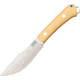 Bark River Trail Buddy Antique Ivory Fixed Blade Knife, 4.125in, A2 Tool Steel, Standard Edge, Antique Ivory, Micarta Handle BA145MAI