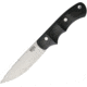 Bark River Trakker Companion Black Canvas Fixed Blade Knife, 4in, A2 Tool Steel, Black, Canvas Micarta Handle BA06118MBC