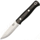 Bark River Ultra Lite Bushcrafter Black Fixed Blade Knife, 3.25in, CPM-3V Steel, Standard Edge, Satin, Black, Micarta Handle BA023MBC