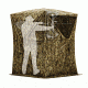 Barronett Blinds Big Mike Hunting Blind with BLOODTRAIL, Blades Camouflage BM01BB