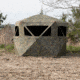 Barronett Blinds Gamekeeper Memory Maker 5 Hub Hunting Blind, Mossy Oak Original Treestand Camo, 4-Person, GK550BLT