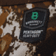 Barronett Blinds Pentagon Hunting Blind, Crater Harvest, 72 x 96 x 96, PTHD550CH