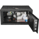 Barska 0.46 Cubic Fit HQ100 Biometric Keypad Safe, Black, Small, AX12888