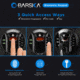 Barska 0.46 Cubic Fit HQ100 Biometric Keypad Safe, Black, Small, AX12888
