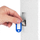 Barska 144 Keypad Wall Key Safe/Return Drop Slot, White, Outer Size 17 x 5 x 26 in AX12660