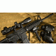Barska 3-12x40 IR Point Black Side Parallax Rifle Scope, 3G IR Reticle, Black Matte