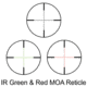 Barska 3-12x50mm Level Rifle Scope, Illuminated MOA Reticle, Black, Medium AC12782