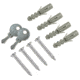 Barska 200 Key Safe w/Combination Lock, Screws AX11824